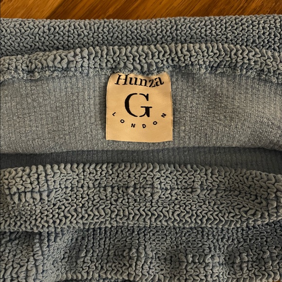 NWOT Hunza G Convertible Mini Skirt / Tube Top - Picture 2 of 8